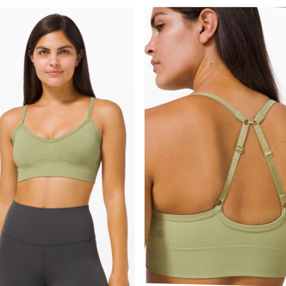 Lululemon Ebb to Street Bra *Light Support, C/D Cup
Vista Green